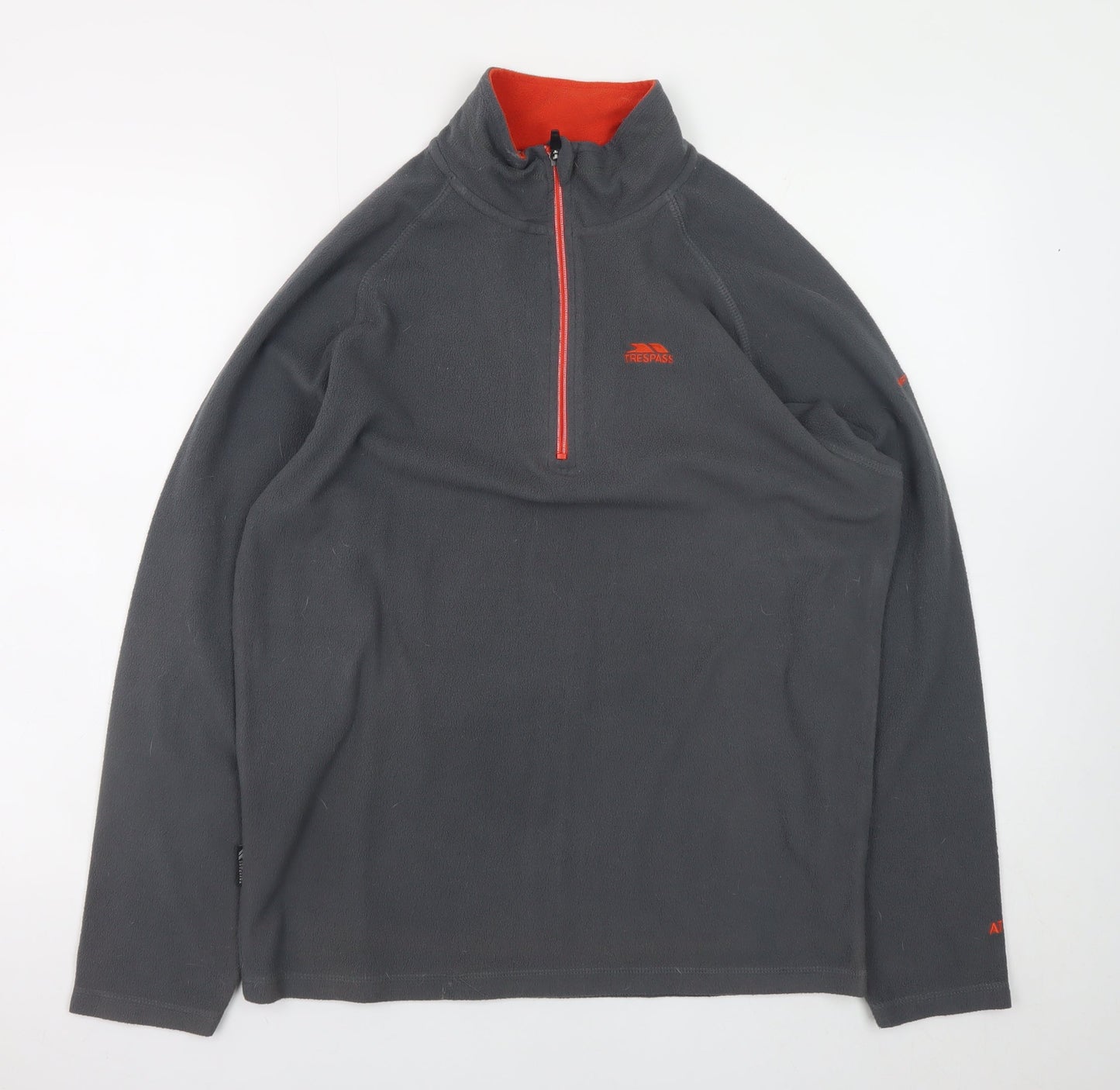 Mens UK Size M Trespass Grey Pullover Sweatshirt