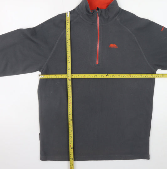 Mens UK Size M Trespass Grey Pullover Sweatshirt