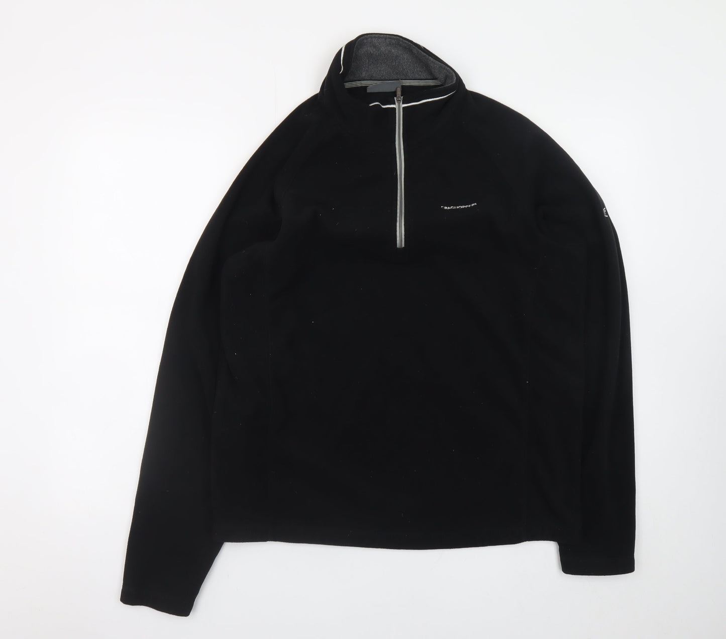 Mens UK Size L Craghoppers Black Pullover Sweatshirt