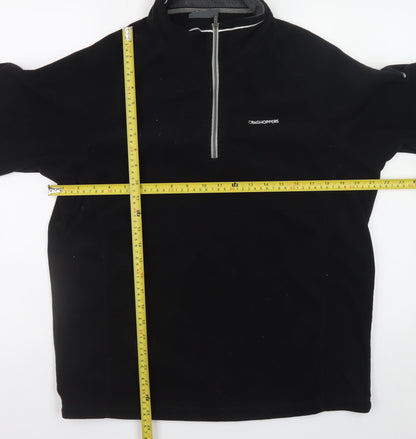 Mens UK Size L Craghoppers Black Pullover Sweatshirt