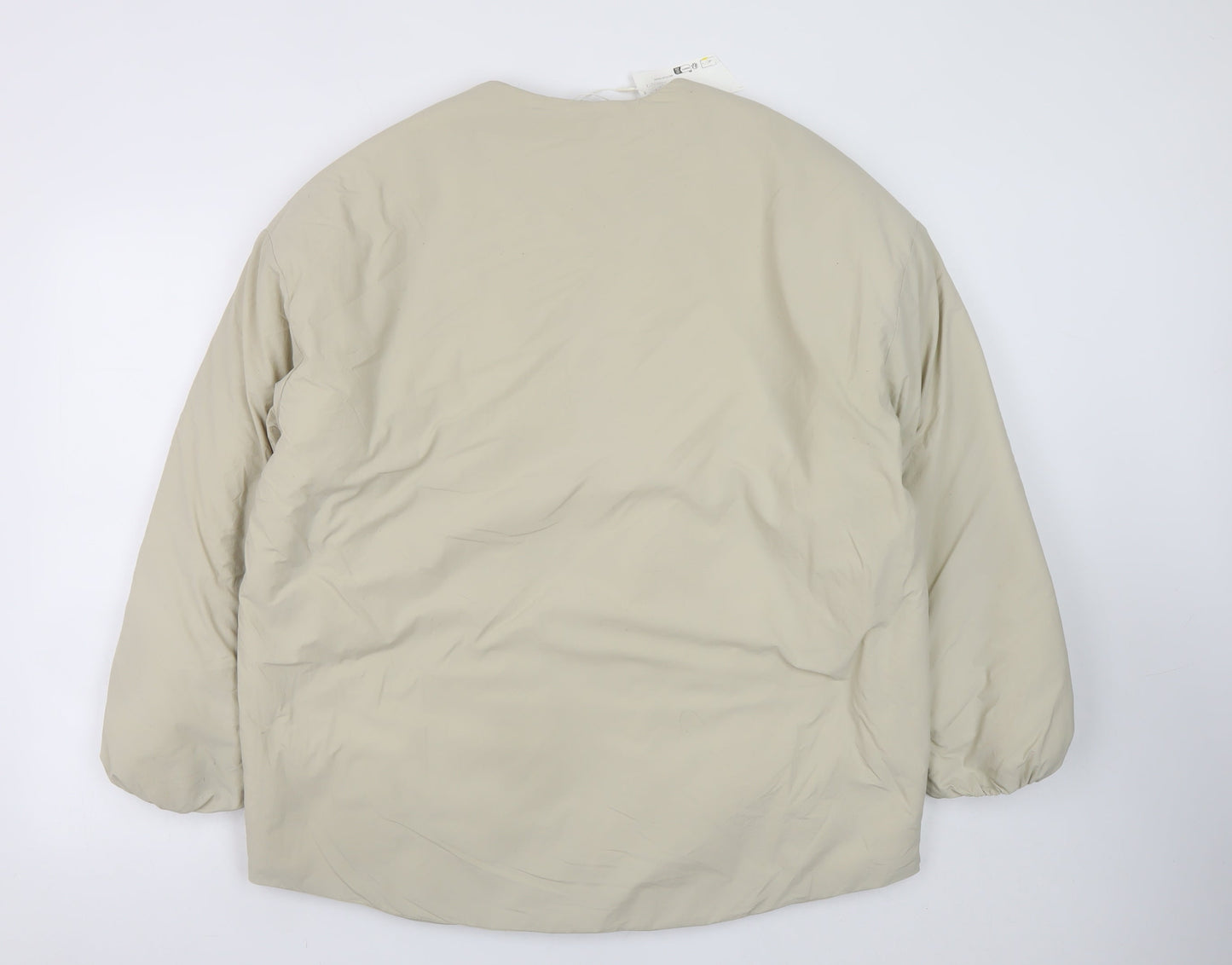 Mens UK Size M Marks and Spencer Beige Puffer Jacket
