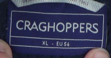 Mens UK Size XL Craghoppers Blue Pullover Sweatshirt