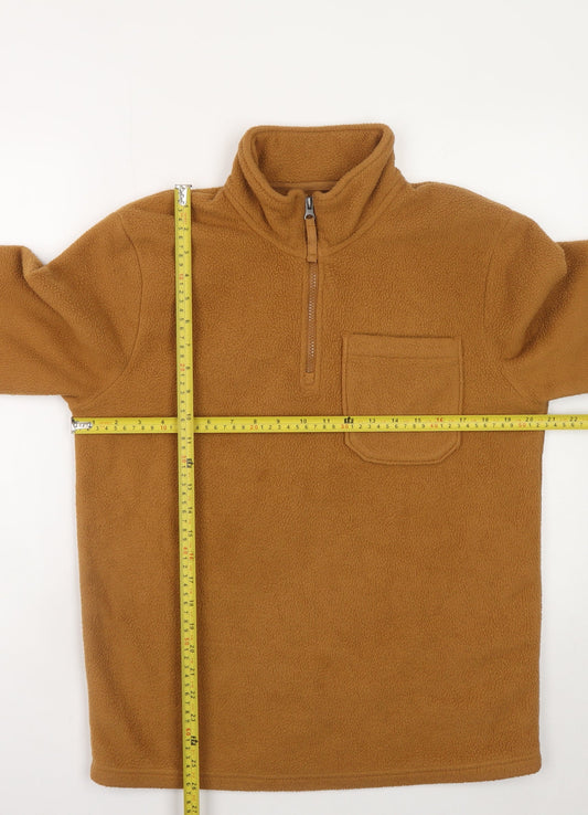 Mens UK Size S Marks and Spencer Brown Pullover Sweatshirt