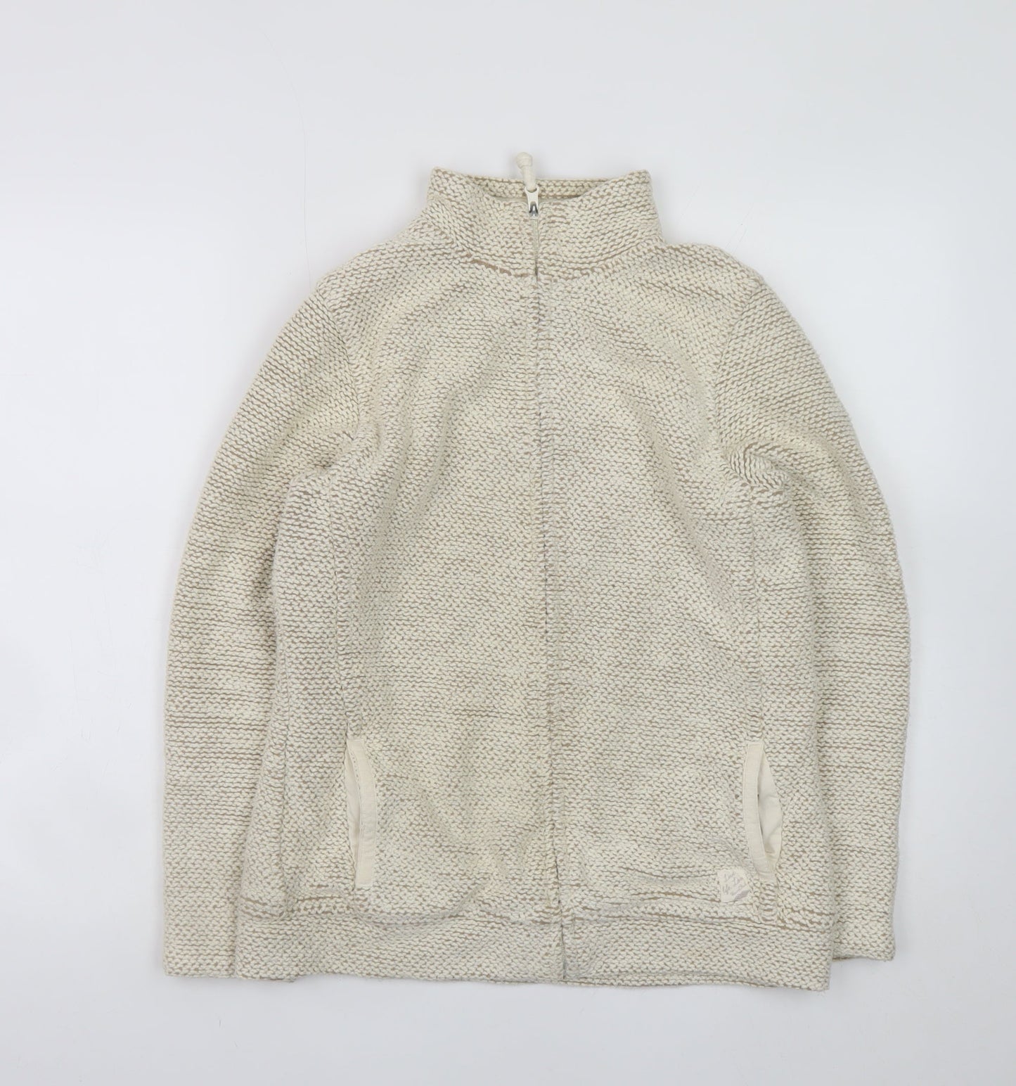 Womens UK Size 12 Weird Fish Beige Basic Jacket