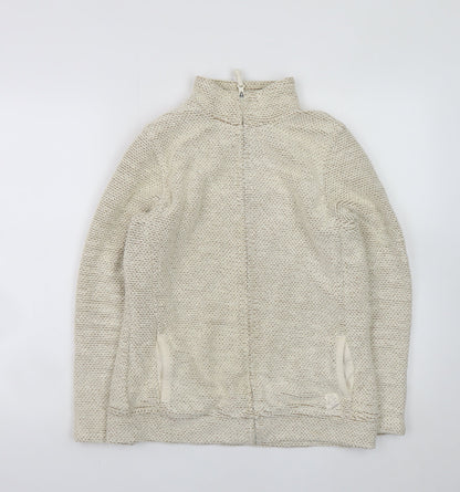 Womens UK Size 12 Weird Fish Beige Basic Jacket