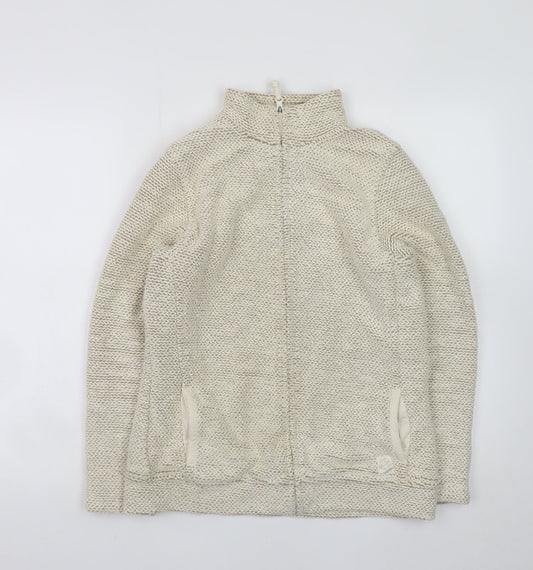 Womens UK Size 12 Weird Fish Beige Basic Jacket