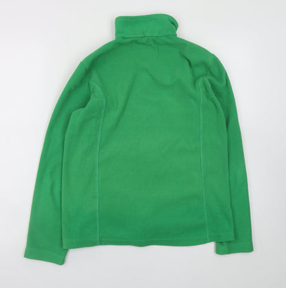 Womens UK Size XS Lands' End Green Basic Jacket