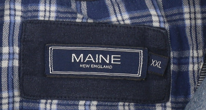 Mens UK Size 2XL Maine New England 100% Cotton Polo Shirt