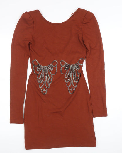 Womens UK Size S Goldie London Bodycon Dress