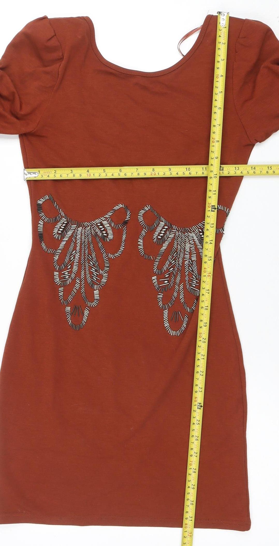 Womens UK Size S Goldie London Bodycon Dress