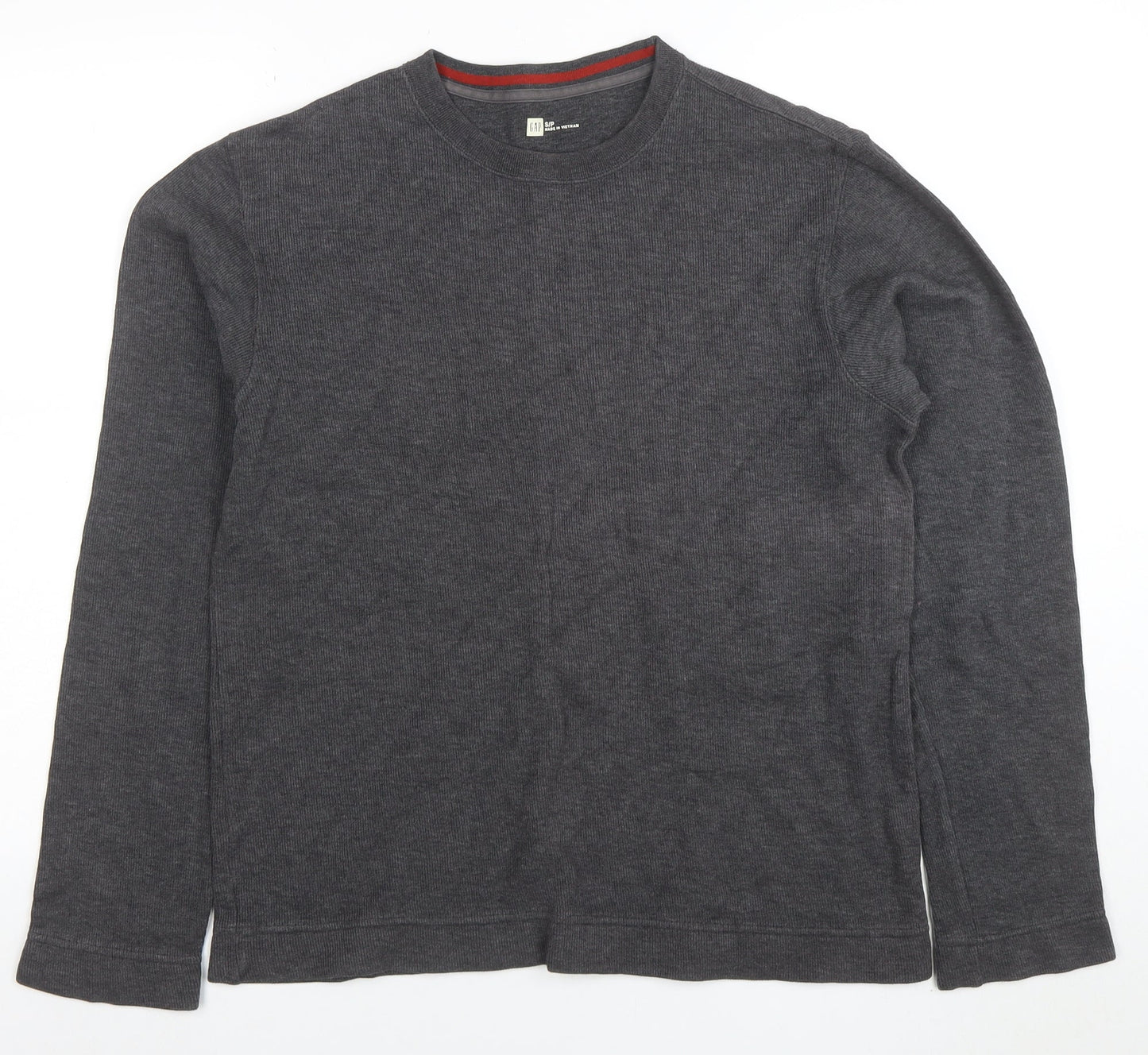 Mens UK Size S Gap Grey Pullover Sweatshirt