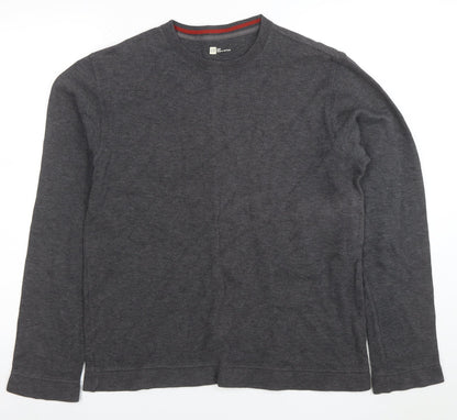 Mens UK Size S Gap Grey Pullover Sweatshirt