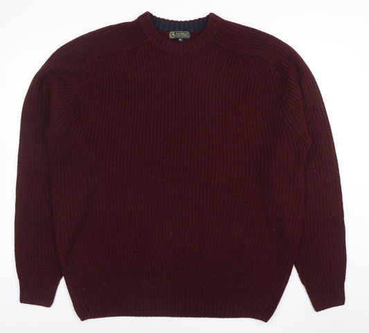 Mens UK Size XL R.G. Field Red Pullover Jumper