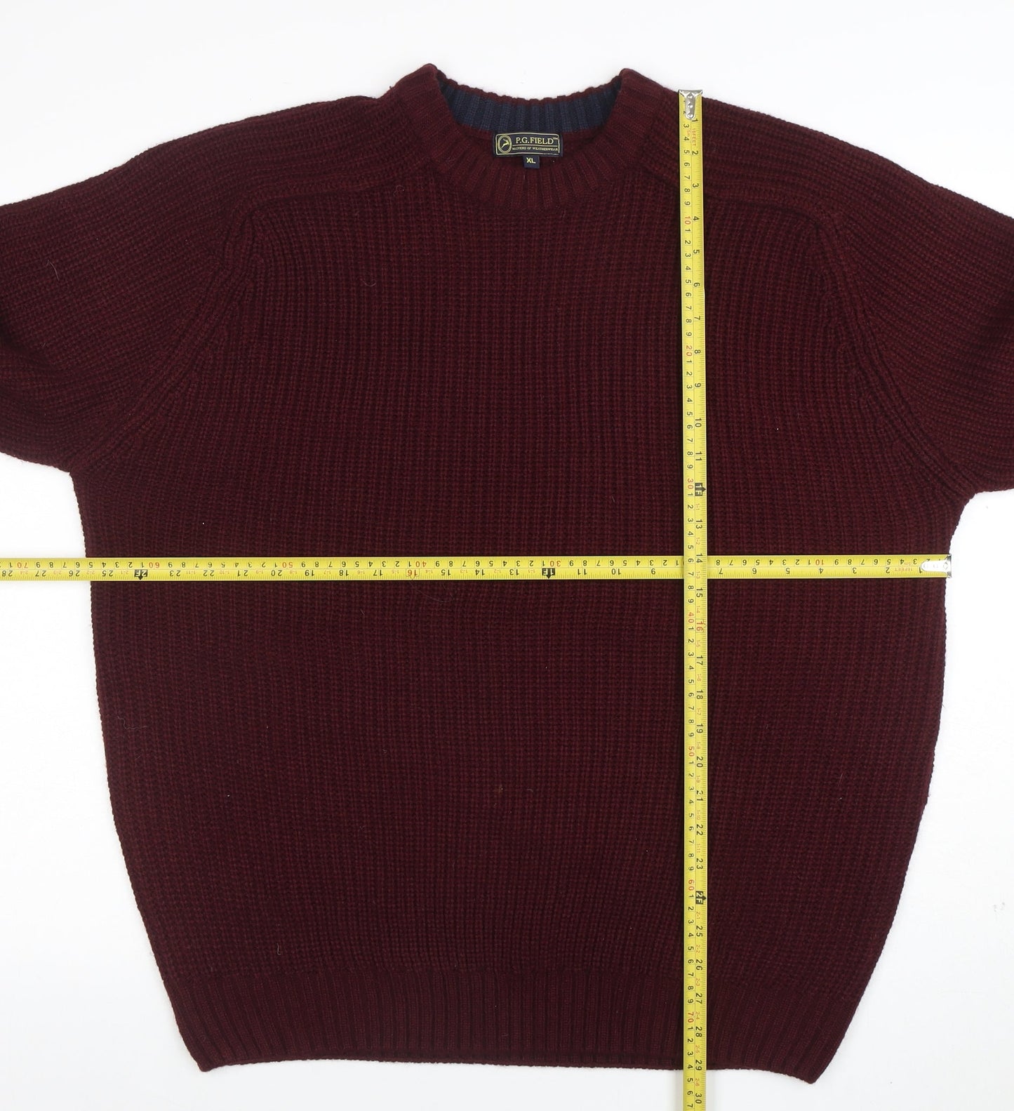 Mens UK Size XL R.G. Field Red Pullover Jumper