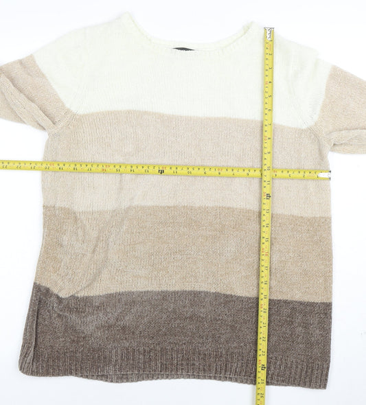 Womens UK Size M Bonmarche Multicoloured Pullover Jumper