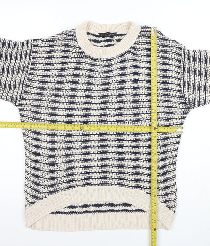 Dorothy Perkins Womens Multicoloured Size 10 Chunky Knit Jumper