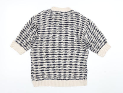 Dorothy Perkins Womens Multicoloured Size 10 Chunky Knit Jumper