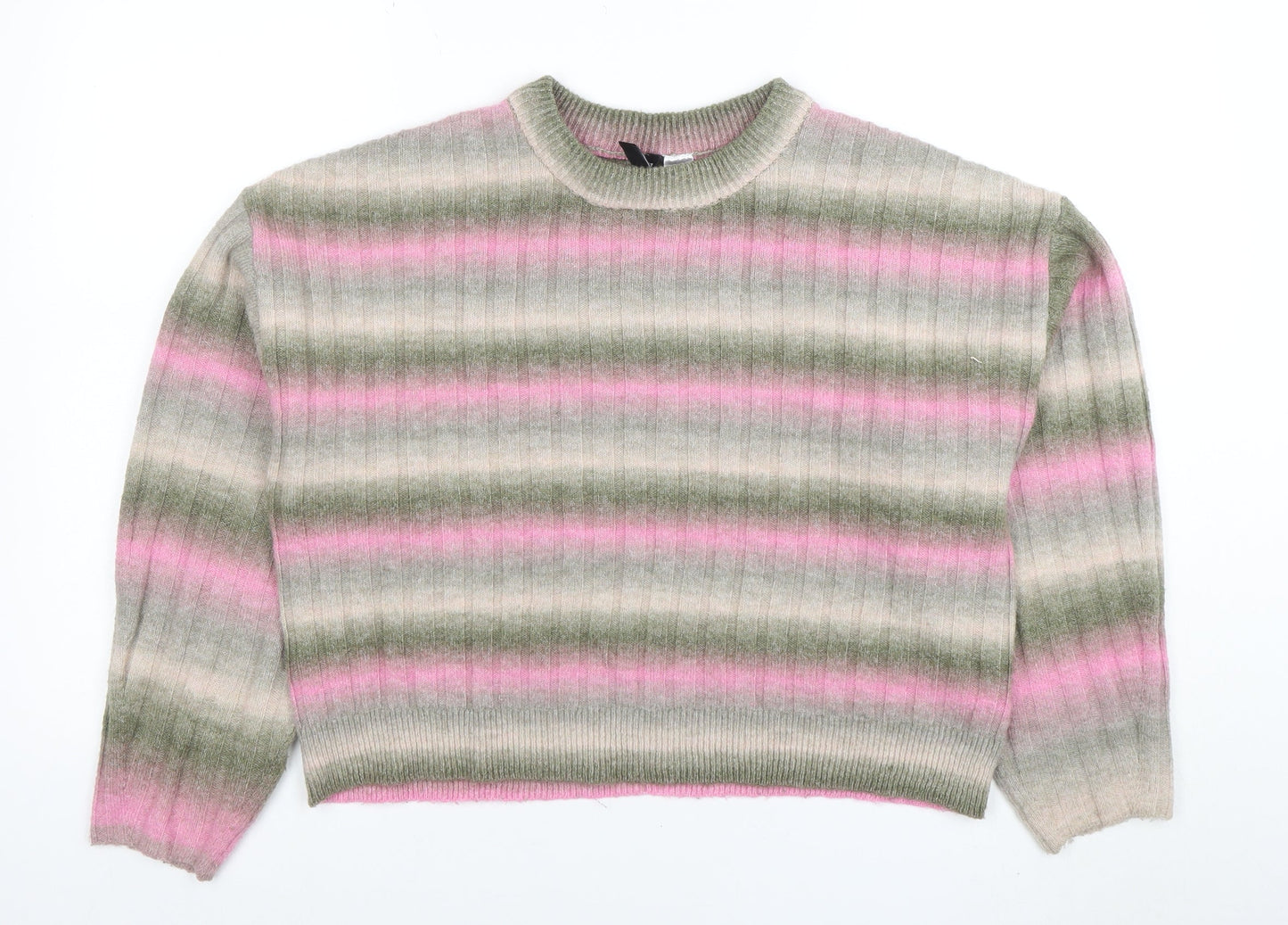 Womens UK Size 12 Divided (H&M) Multicoloured Pullover Jumper