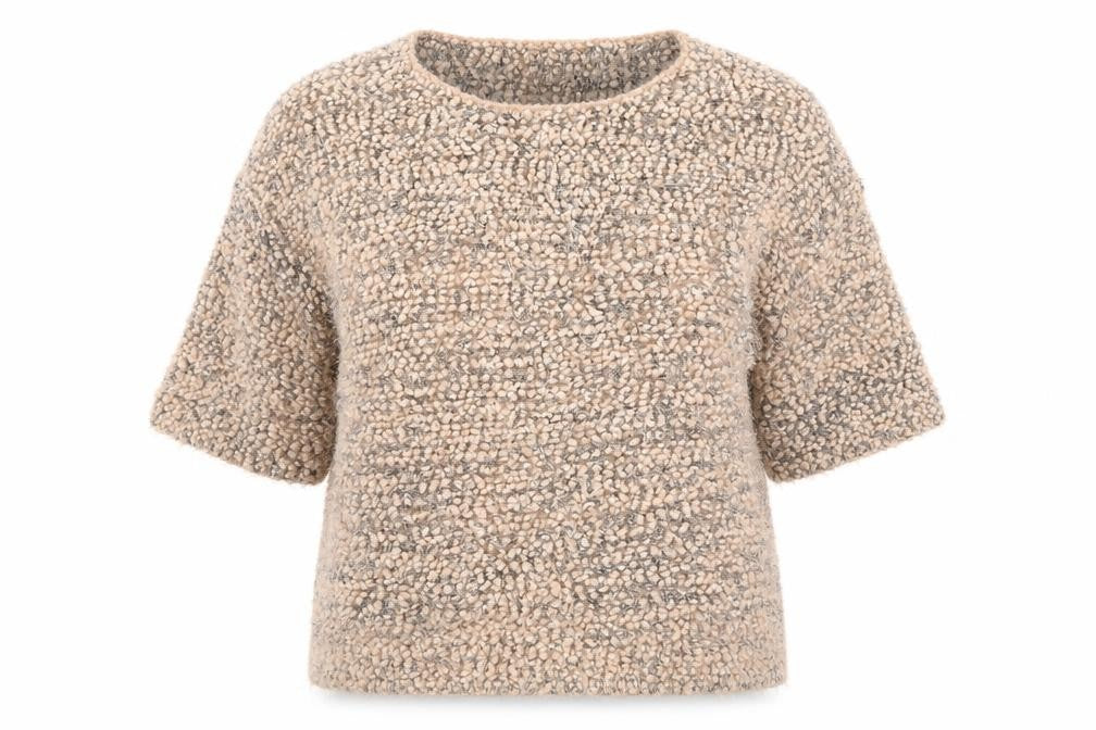Womens UK Size 18 Joanna Hope Beige Pullover Jumper