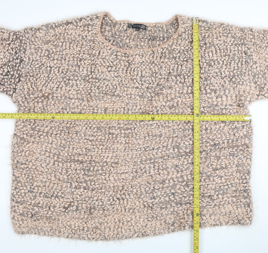 Womens UK Size 18 Joanna Hope Beige Pullover Jumper