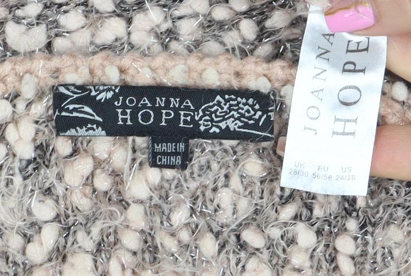 Womens UK Size 18 Joanna Hope Beige Pullover Jumper
