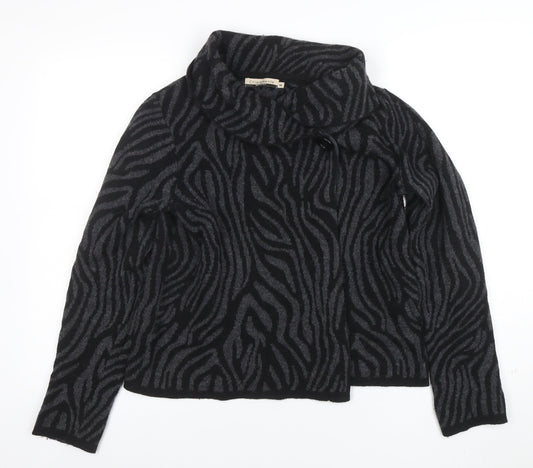 Womens UK Size M Chiaramente Black Pullover Jumper