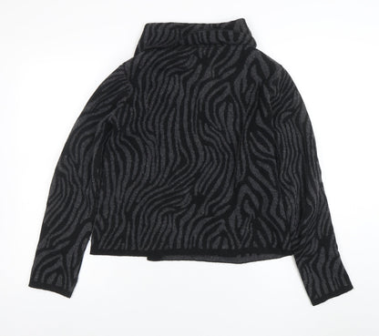Womens UK Size M Chiaramente Black Pullover Jumper
