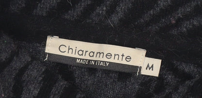 Womens UK Size M Chiaramente Black Pullover Jumper