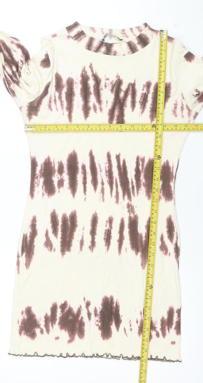 Womens UK Size 12 Zara Bodycon Dress