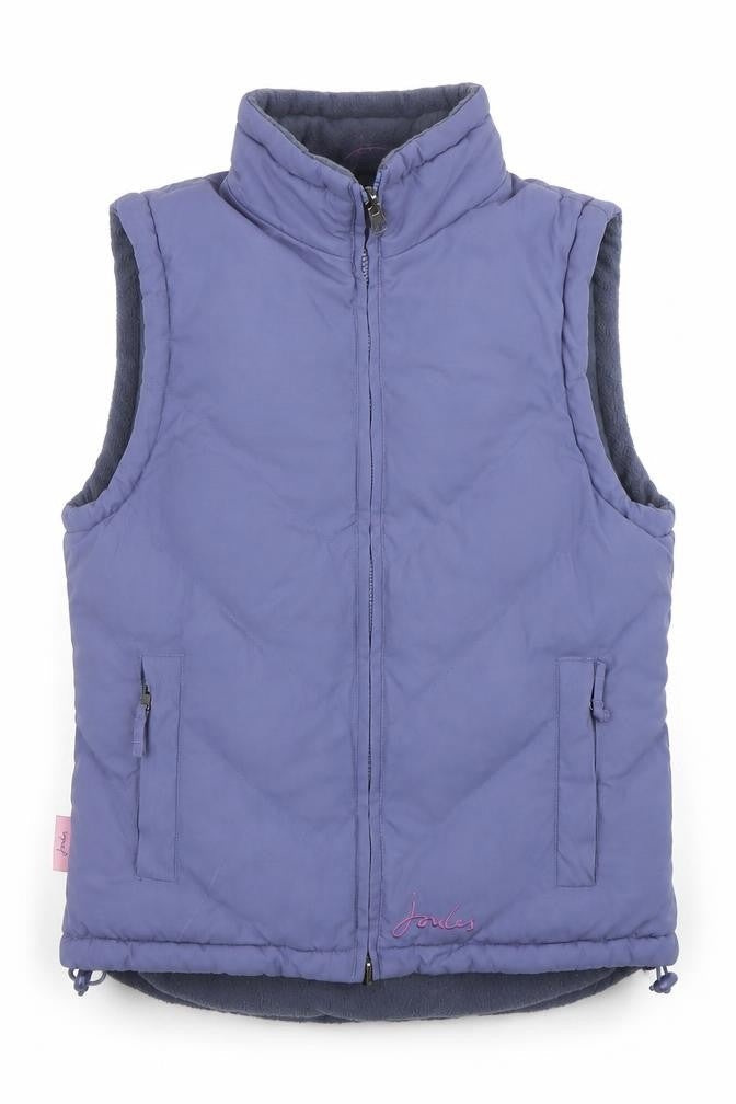 Womens UK Size 8 Joules Blue Puffer Jacket