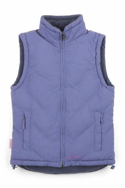 Womens UK Size 8 Joules Blue Puffer Jacket