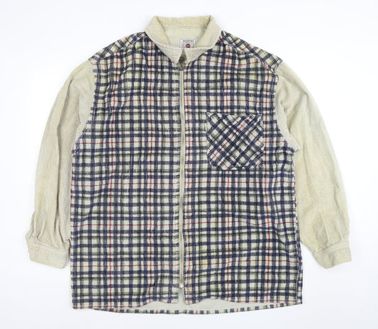 Mens UK Size L V-Torf Multicoloured Basic Jacket