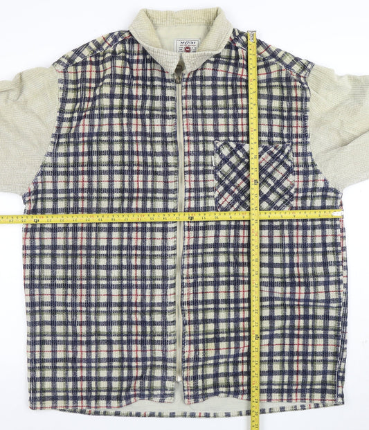 Mens UK Size L V-Torf Multicoloured Basic Jacket