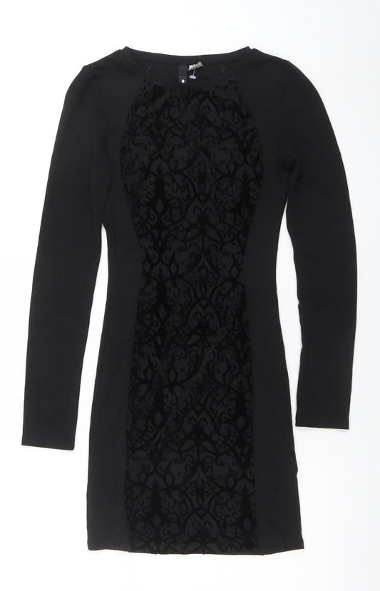 Womens UK Size 8 H&M Divided Bodycon Dress