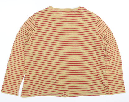 Womens UK Size L Viyella Beige Cardigan Jumper