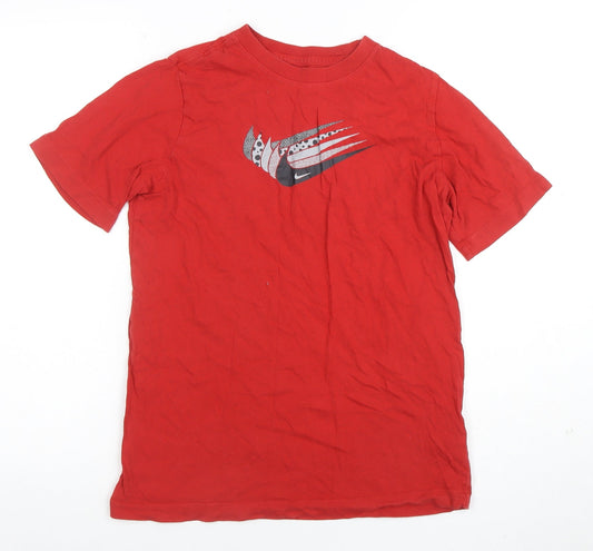 Boys UK Size XL Nike Red Basic T-Shirt
