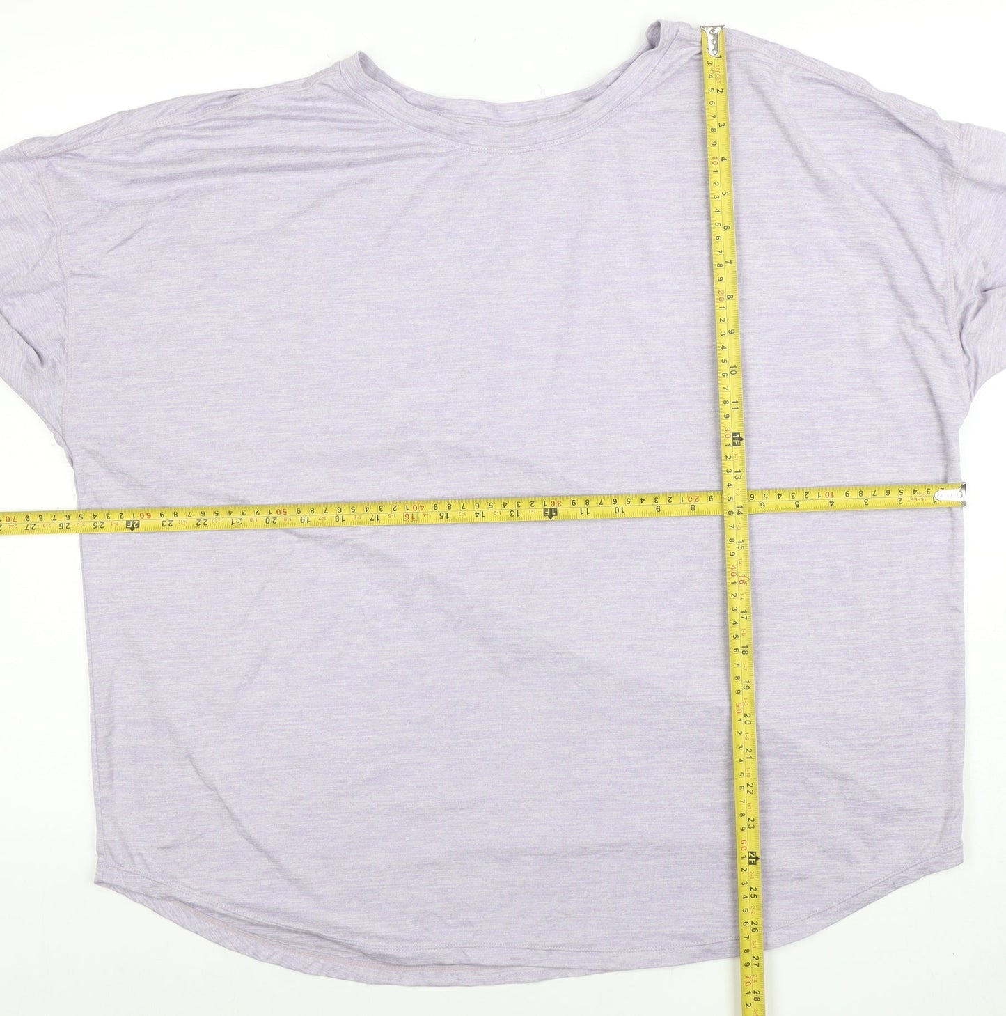 Womens UK Size 2XL George Purple Gym & Training T-Shirt