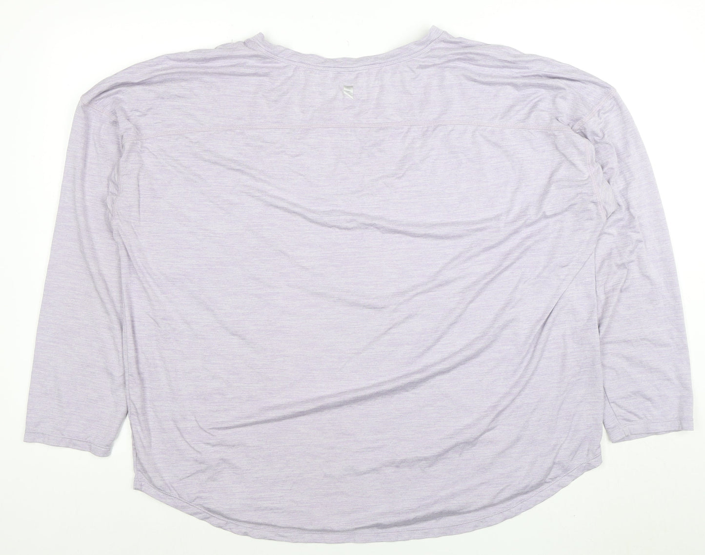 Womens UK Size 2XL George Purple Gym & Training T-Shirt
