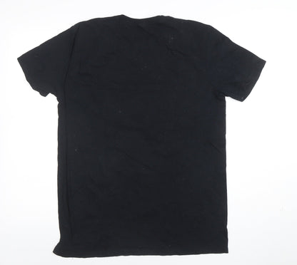 HBO Game of Thrones Men's Black Medium Stark Graphic Cotton T-Shirt