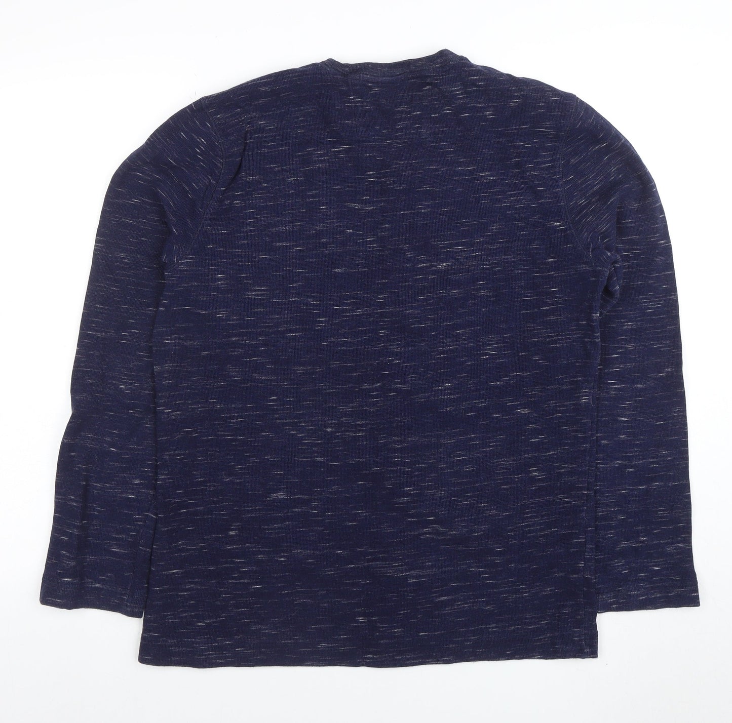 Mens UK Size L Banana Republic Blue Pullover Sweatshirt