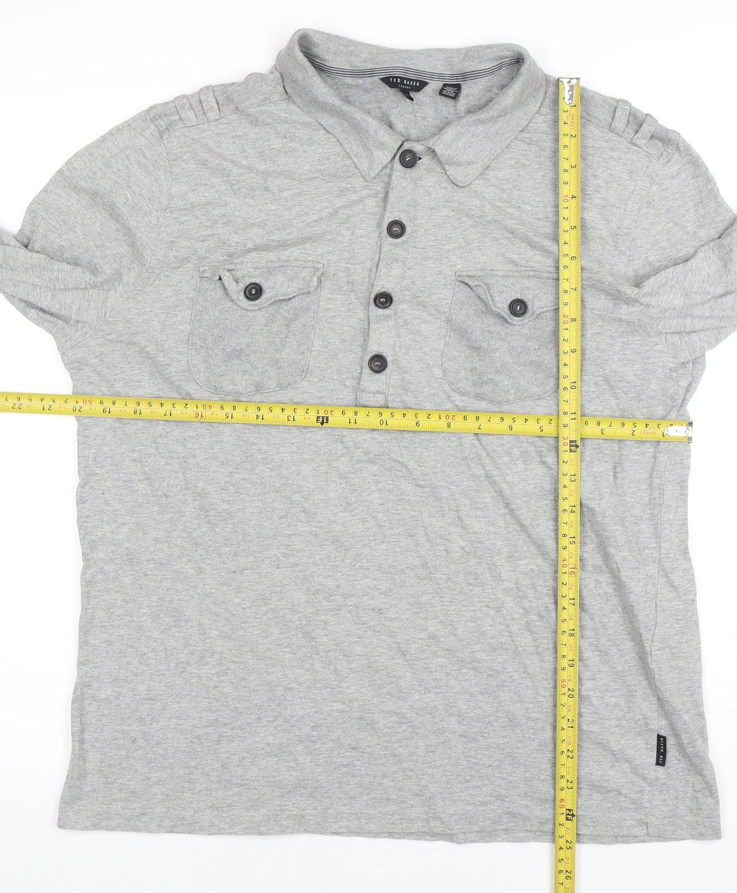 Mens UK Size S Ted Baker Cotton Polo Shirt