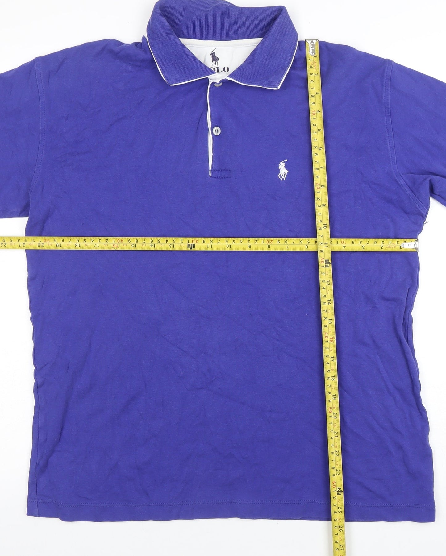 Mens UK Size XL Ralph Lauren 100% Cotton Polo Shirt