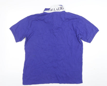 Mens UK Size XL Ralph Lauren 100% Cotton Polo Shirt