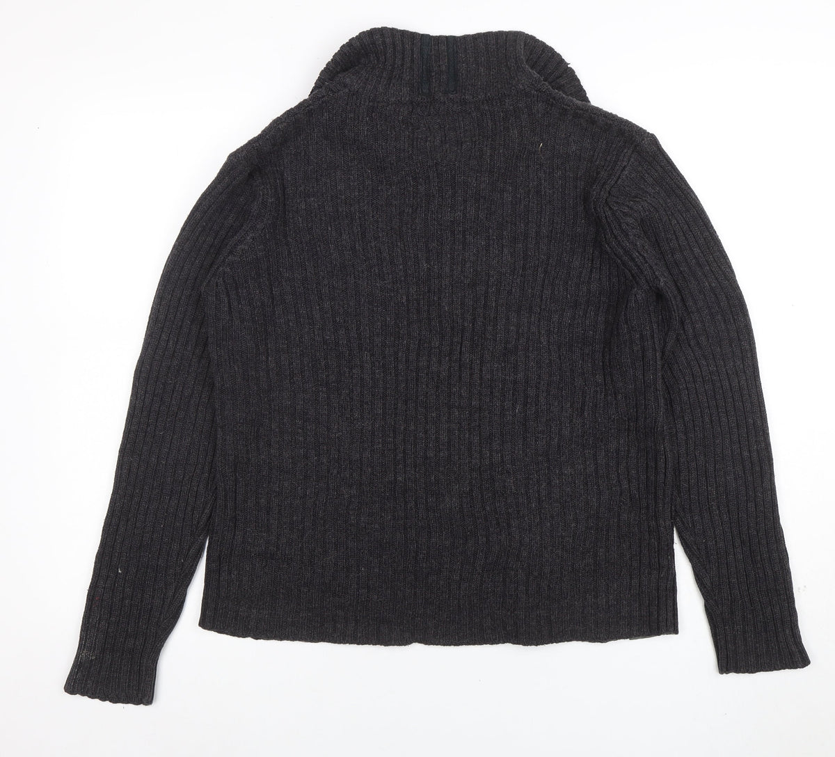 Mens UK Size M Americana Raw Grey Pullover Jumper