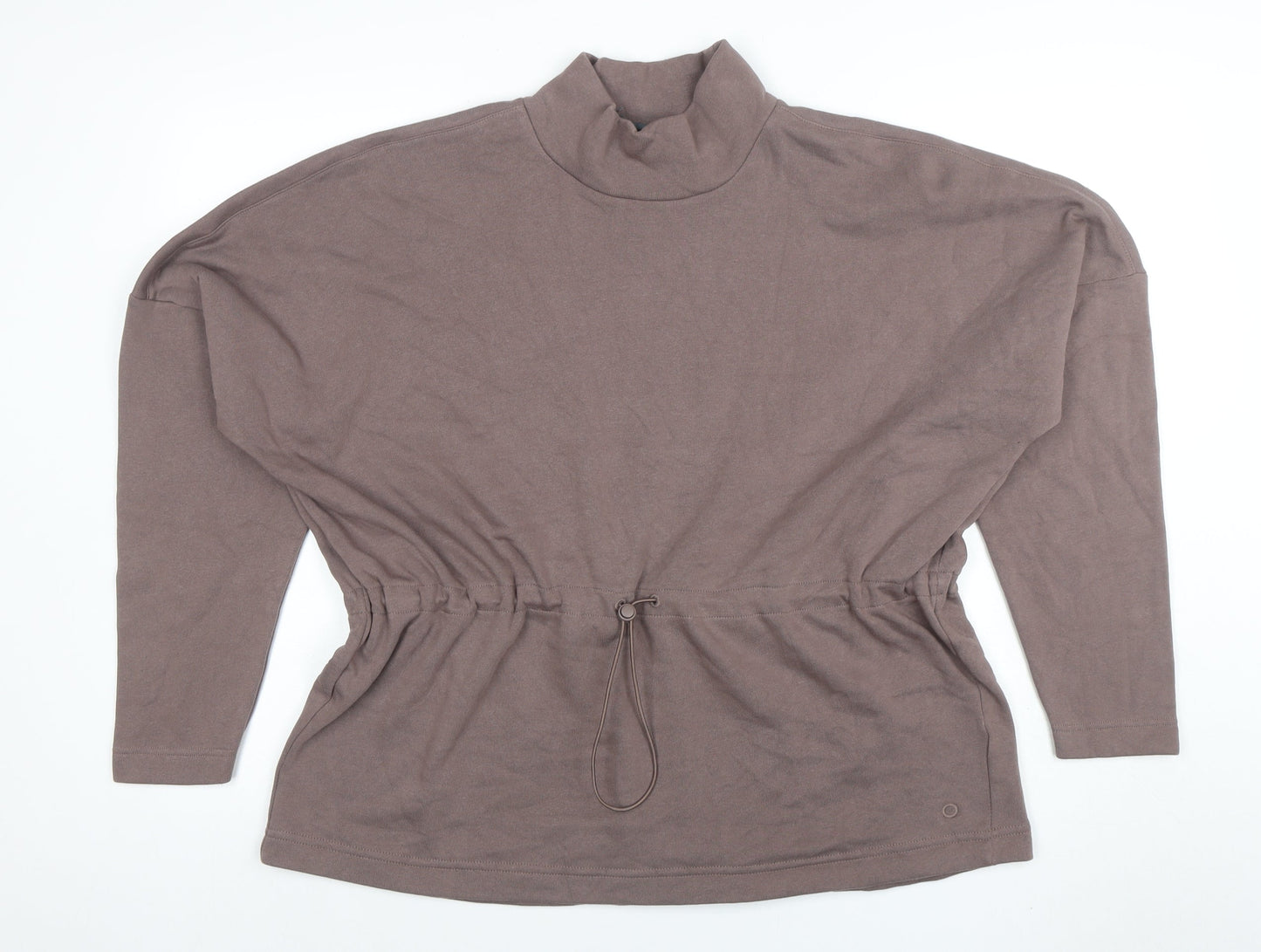 Womens UK Size 12 Marks and Spencer Brown Tunic Sweatshirt