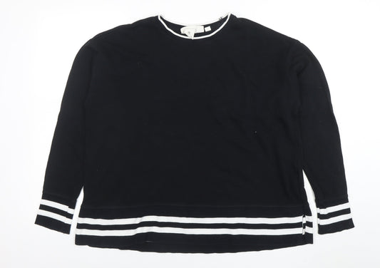 Womens UK Size L L.O.G.G. Black Pullover Sweatshirt