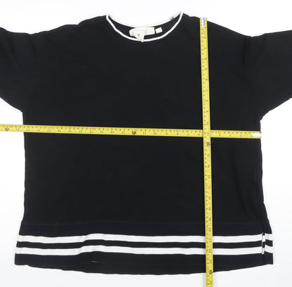 Womens UK Size L L.O.G.G. Black Pullover Sweatshirt