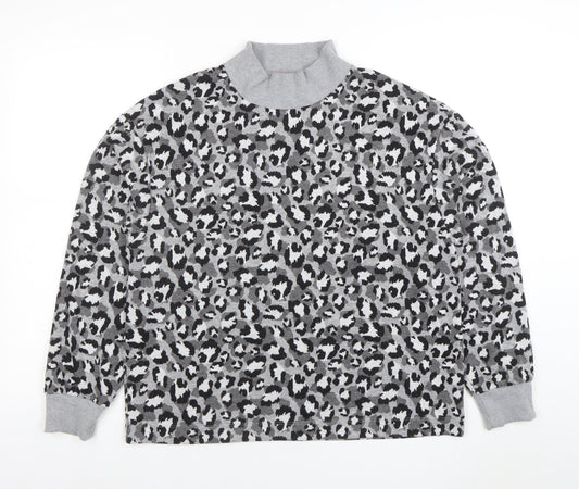 Womens UK Size 14 Marks and Spencer Grey Pullover Sweatshirt