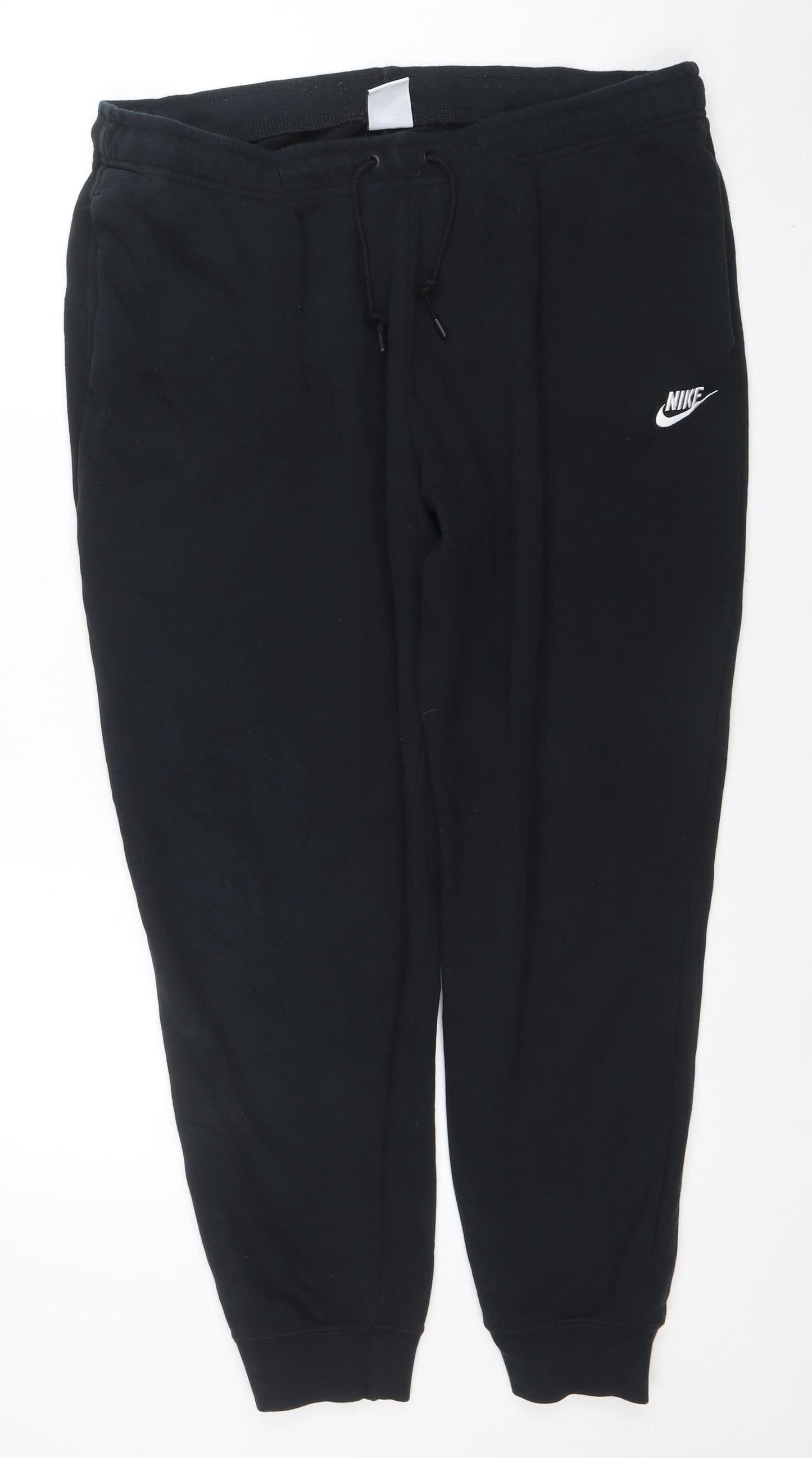 Mens UK Size XL Nike Regular Fit Jogger Black Trousers