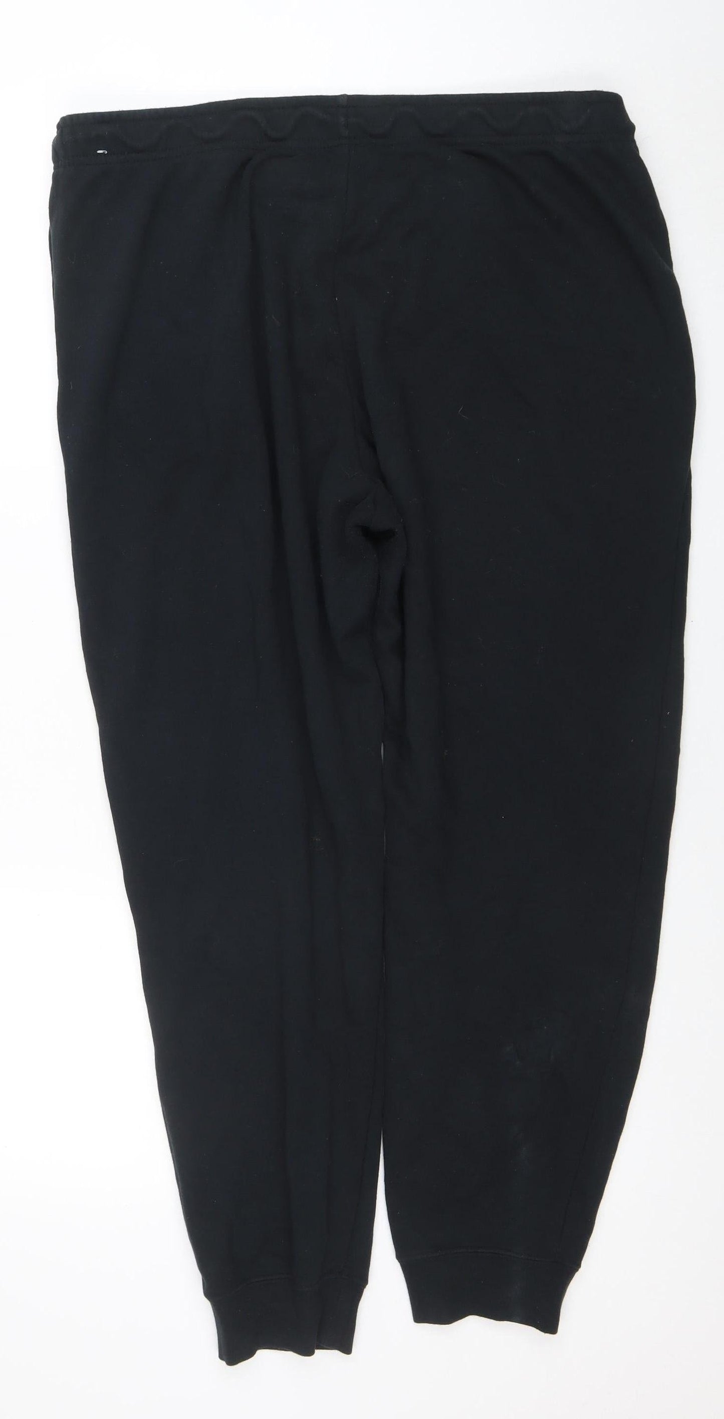 Mens UK Size XL Nike Regular Fit Jogger Black Trousers